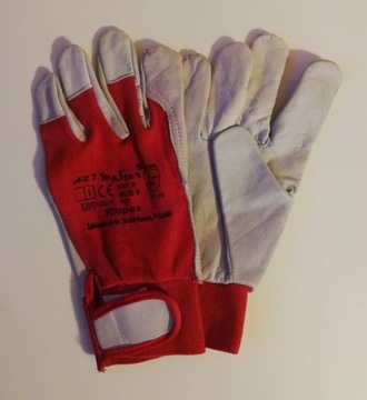 rękawice rękawiczki robocze r.9 rzep RTOP-EX kat.2
