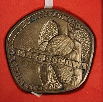 Medal Zjednoczenie Przemysłu Okrętowego 1949  1979