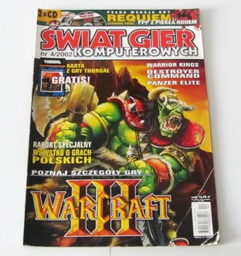 Świat Gier Komputerowych nr 4/2002 WarCraft 3