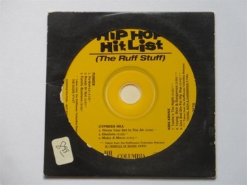 HIP HOP HIT LIST The Ruff Stuff CYPRESS HILL, FUGEES, KRIS KROSS [Promo CD]