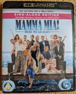 Mamma Mia! Here We Go Again [4K UHD Blu-Ray][PL]