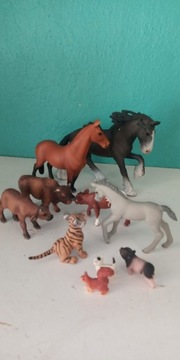 Schleich figurki zwierzęta komplet