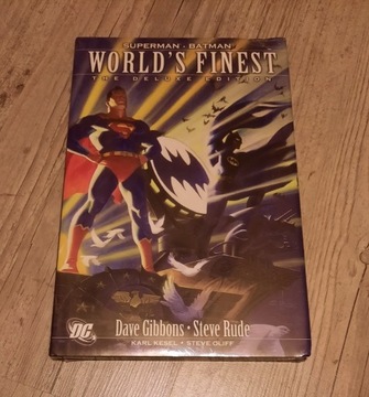 Superman Batman world's finest the deluxe edition