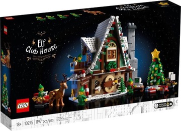 Nowe LEGO 10275 Domek Elfów Zimowa Wioska Creator