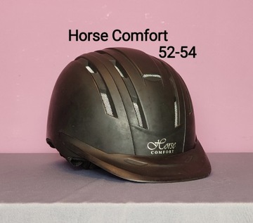 Kask jeździecki - rozmiar 52-54 regulowany - Horse Comfort 