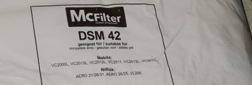 Worki do odkurzacza makita nilfisk Mcfilter dsm42 