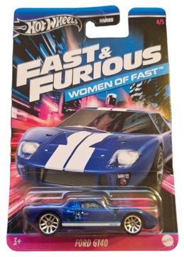 Hot Wheels Fast&Furious Ford GT40 4/5