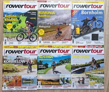 magazyn turystyki rowerowej RowerTour 6szt