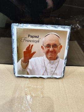 Papież Franciszek granit 