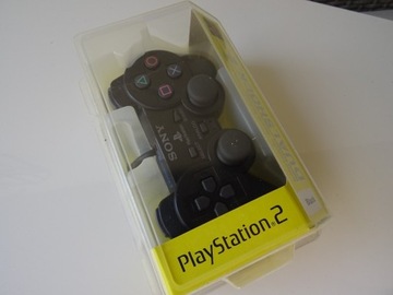 Oryginalny pad Playstation 2 Sony black czarny Ps2