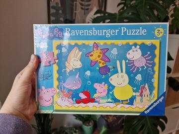 Puzzle Świnka peppa