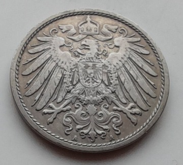 Niemcy Cesarstwo Niemieckie 10 fenigów 1906 A