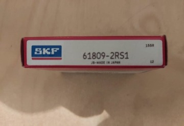 Łożysko SKF 6809 2RS = 61809 2RS1    45x58x7 mm 