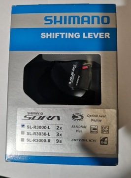 Lewa manetka Shimano Sora SL-R3000 do napędu 2x9 n