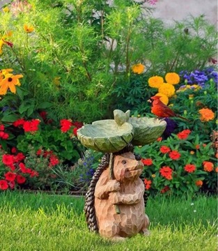 Ozdobna figurka na ogród dekoracja jeż