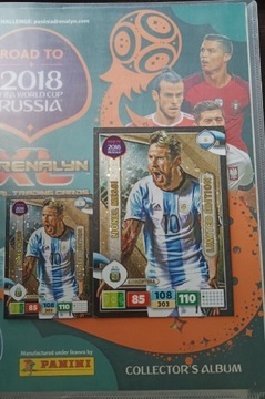 Karty limited edition world cup russia 2018 Messi 