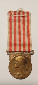 FRANCJA.WOJSKOWY MEDAL .BRĄZ.   (022