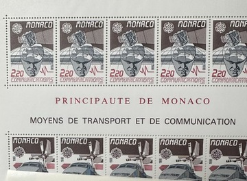 Monaco blok czysty 