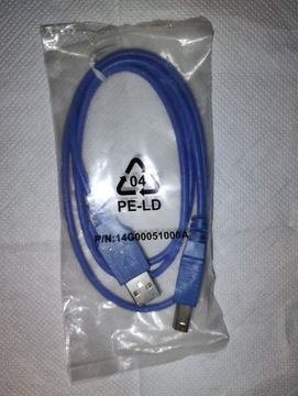 Kabel drukarkowy USB-A – USB-B