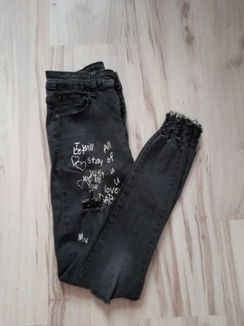 Jeansy skinny damskie