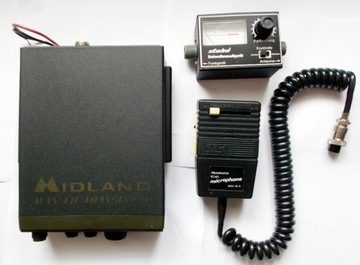 Midland Alan 18 - CB radio + reflektometr
