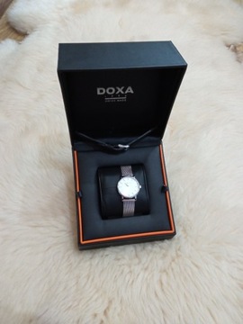 Zegarek damski Doxa + pasek + pudełko