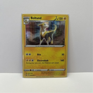 Karta Pokemon TCG Boltund Sword & Shield