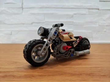 LEGO motocykl złożony 