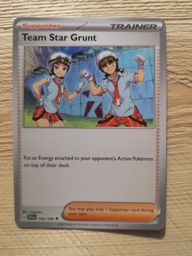 Karty pokemon Trener Team Star Grunt 195/198
