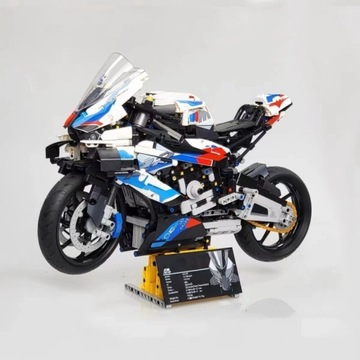 Model motocykla klocki -super zestaw 