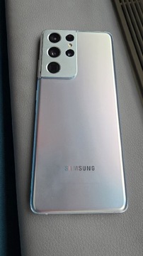 Samsung S21 Ultra 12/256gb srebrny! Mega zestaw! Buds 2,, rysik, 5x etui