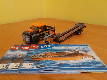 Lego 60085 City Terenówka z motorówką