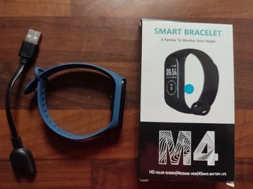 Smart Bracelet M4, Smartwatch, Zegarek, Smartband