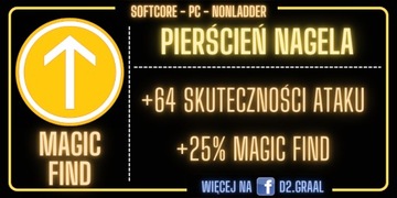 DIABLO 2: pierścień Nagela 25% MF (NLD, PC)