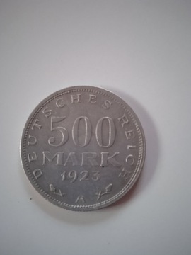 500 Marek 1923 A (Niemcy Republika Weimarska)