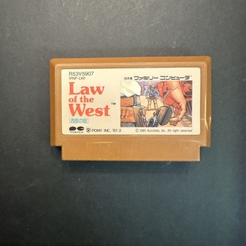 Law of the west Gra Nintendo Famicom Pegasus