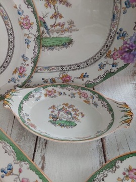 Owalny półmisek, sygnowany Copeland Spode England