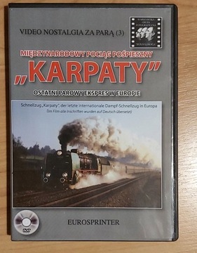 Międzynarodowy pociąg pośpiszny Karpaty dvd