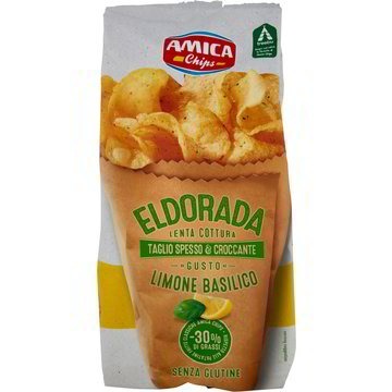 Amica Eldorada Limone Basilico chipsy 130g