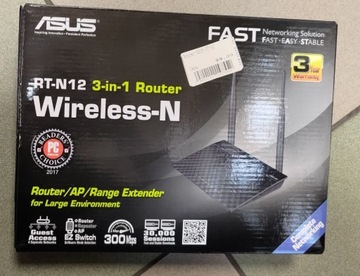 Router ASUS RT-N12 (300Mb/s b/g/n) Nowy