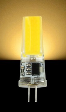 G4 Żarówka LED COB 9W 230V - biała ciepła, MOCNA
