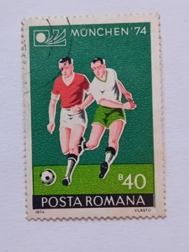 World Foodball Cup 1974 Włochy Posta Romana