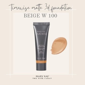 Podkład matujący Beige W 100 Mary Kay