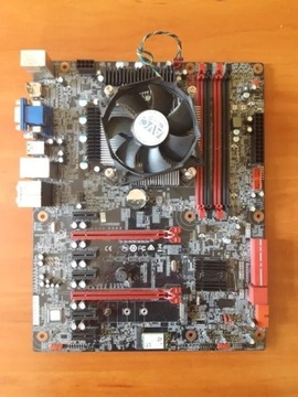 Płyta główna Z170 + i3 6100 + chłodzenie z170h4-la