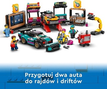LEGO 60389 City Warsztat Tuningowania Samochodów