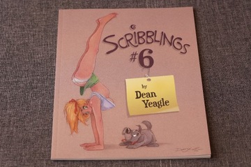 SCRIBBLINGS 6 Dean Yeagle Sketchbook ARTBOOK