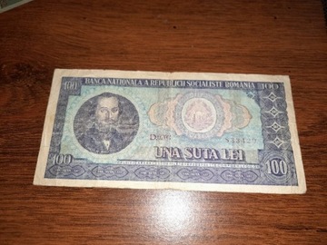 100 lei Rumunia bez daty (1966?)