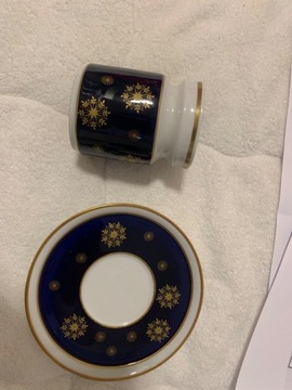 Mlecznik Weimar porcelana kobalt