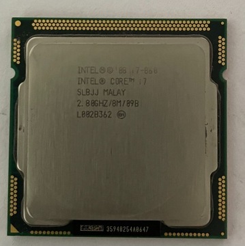 Procesor Intel i7-860 4 x 2,8 GHz