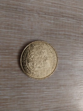 moneta 2 ZŁOTE WOJEWÓDZTWO KUJAWSKO-POMORSKIE